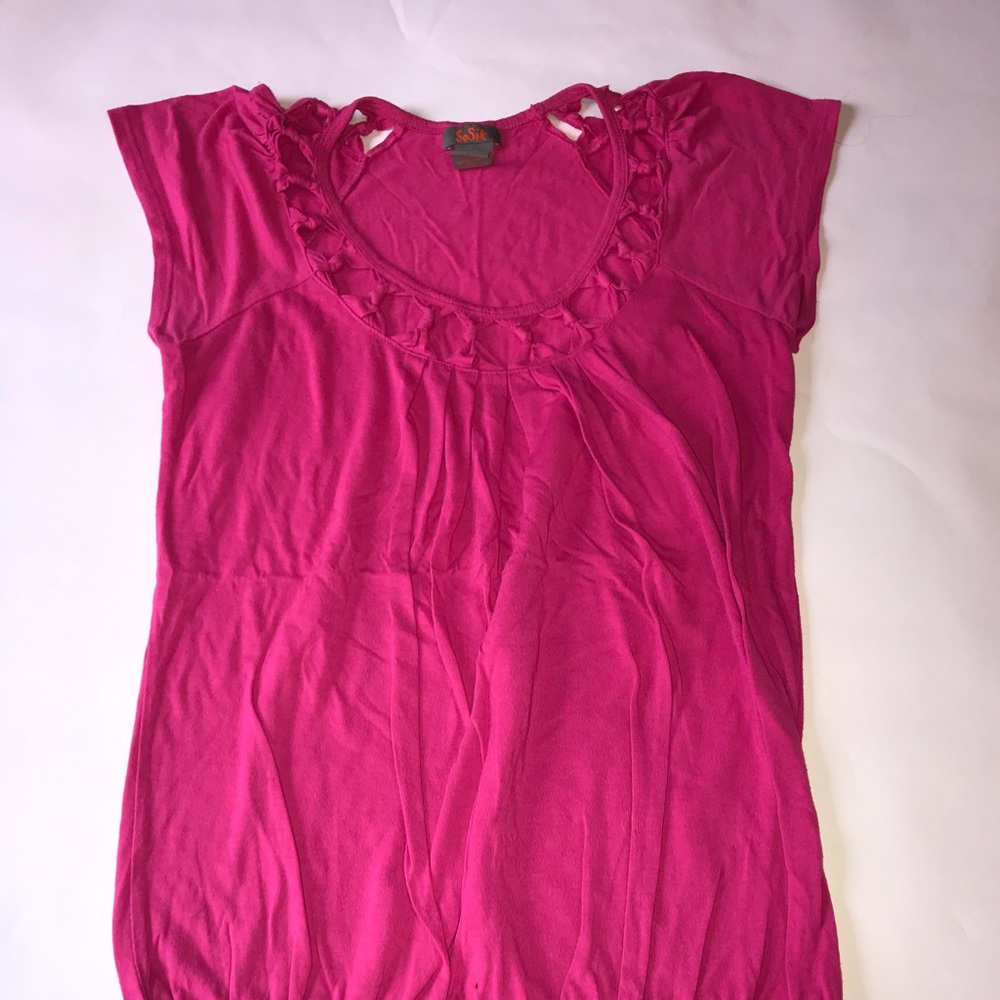 Pink dress shirt